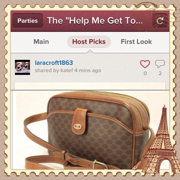 Authentic Celine Shoulder Bag