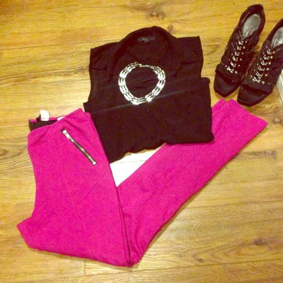 pink pair of pants