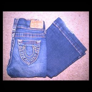 True religion flare denim and tops bundle