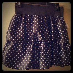 Polka Dot Bouncy Skirt