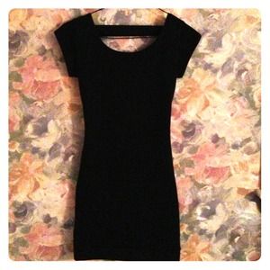Black party Quontum dress made in England