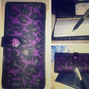 🆕Purple Coach ID & Credit Card wallet🆔💟🏧