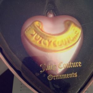 Juicy couture Christmas ornament new never used!