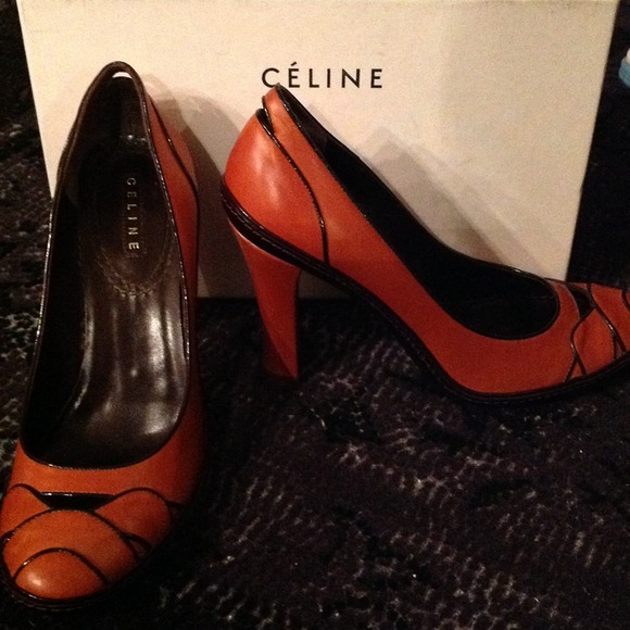 ❌SOLD❌ 💗 Celine Tan caramel leather pumps! 💯auth - Picture 2 of 4
