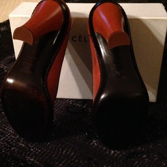 ❌SOLD❌ 💗 Celine Tan caramel leather pumps! 💯auth - Picture 3 of 4