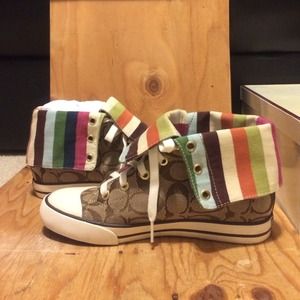 Booney COACH hi-top sneakers