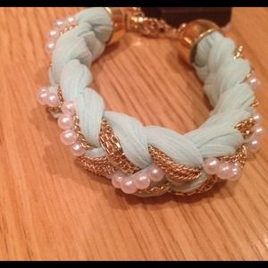 Teal bracelet