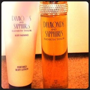 Elizabeth Taylor perfume with perfumed lotion!