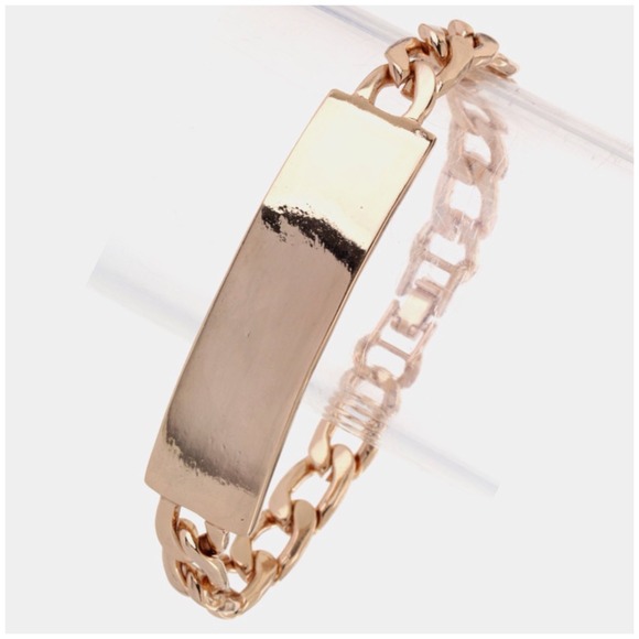️❤️30% OFF BUNDLES!❤️Gold ID Bracelet