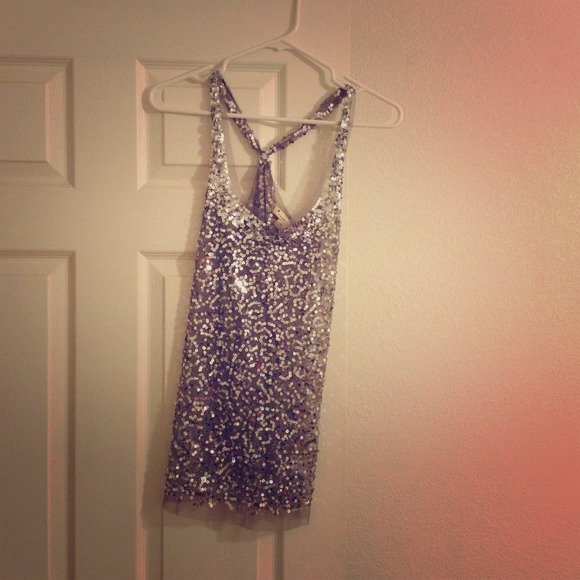 Holiday Sequined Top