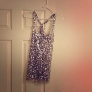Holiday Sequined Top