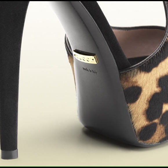 Runway lili jaguar print platform pump - Picture 4 of 4