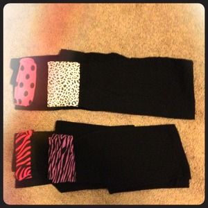 4 pair of yoga pants