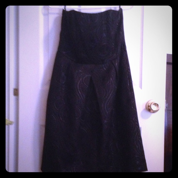 Black limited cocktail dress