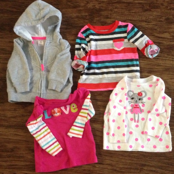 Lot of Carter's baby girl fall-winter