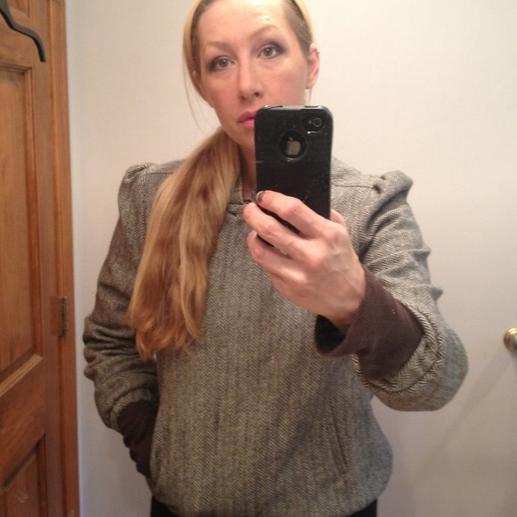 Urban Outfitters wool herringbone jacket - Picture 3 of 3