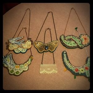 MaryClaire's HOLD! 6 handmade statement necklaces!