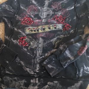 Sinful zip up hoodie