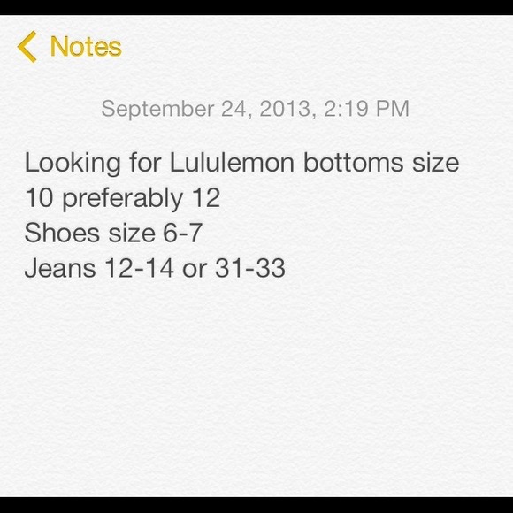 Looking for!!!