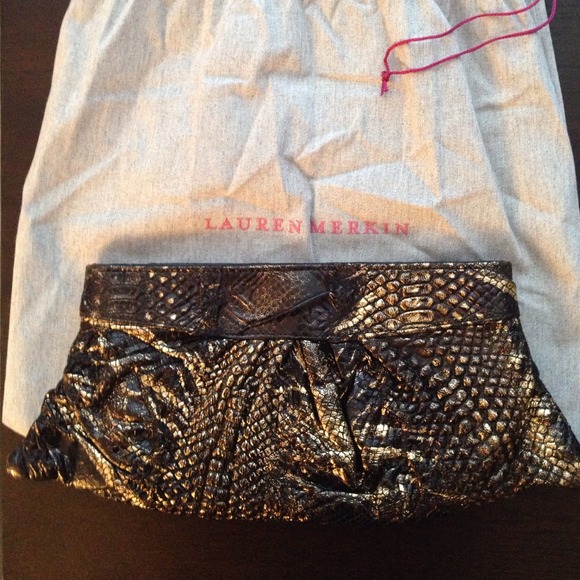 🎉HP🎉Lauren merkin clutch - Picture 2 of 4
