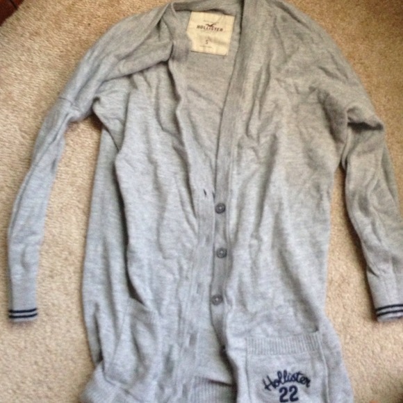Hollister cardigan.