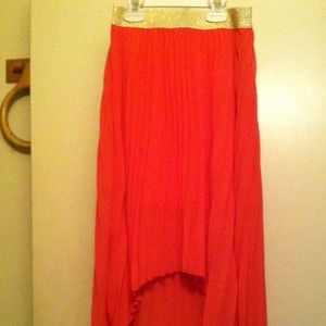 Coral skirt