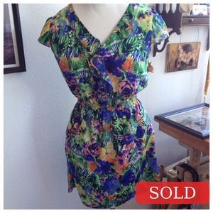 BUNDLED Jessica Simpson Floral Dress