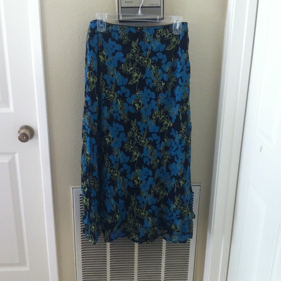 Floor length skirt