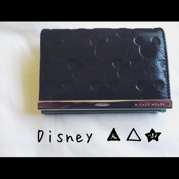 NWT Genuine Leather Disney Mickey Mouse Wallet
