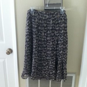Mid calf skirt