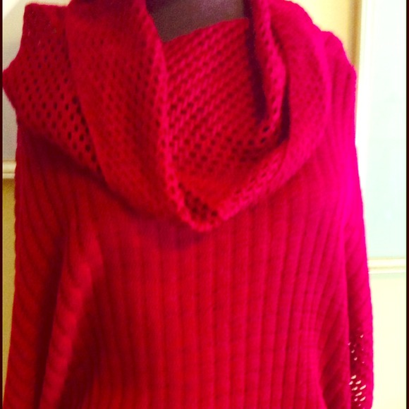 Fuchsia Oversized Sweater