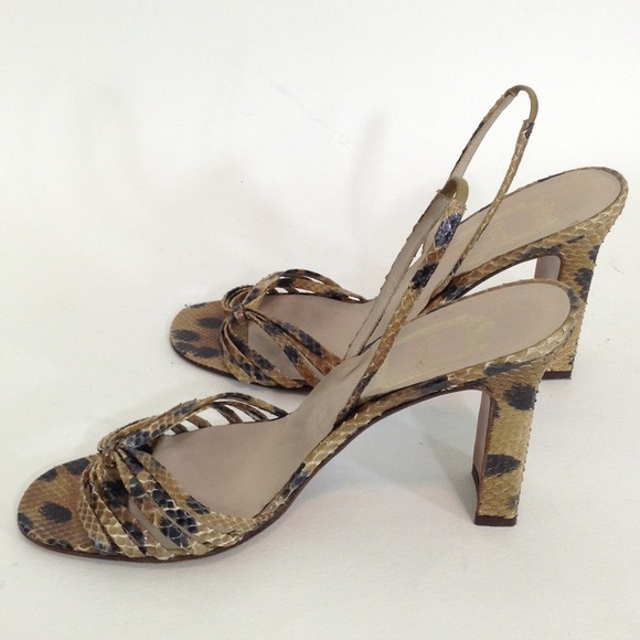 🎉HP🎉Christian Dior Snakeskin Sandals - Picture 3 of 4