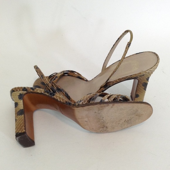 🎉HP🎉Christian Dior Snakeskin Sandals - Picture 4 of 4