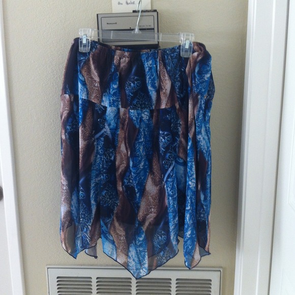 Mid calf skirt