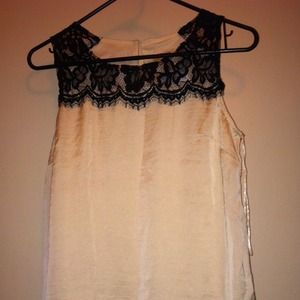 Lace top blouse