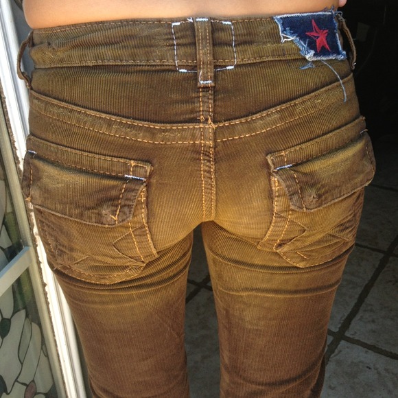 People's Liberation brown corduroy pants