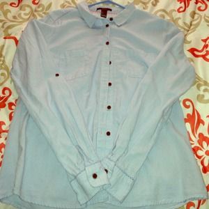 Light Blue Button Up