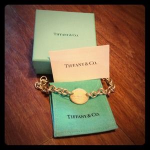 Tiffany & Co. Oval Tag Bracelet