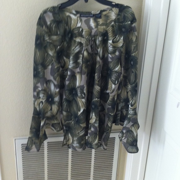 Semi sheer top