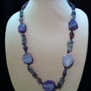 Necklace with earrings