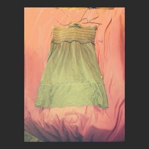Olive green tube-top. Xs. American eagle.