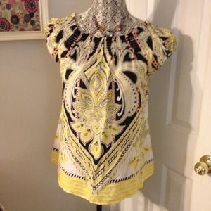 Express Bright as sunshine blouse