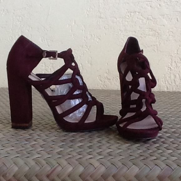 BCBG Maxazria suede sandal