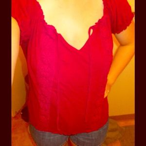 Decree brand maroon blouse