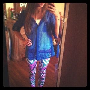 Colorful tribal leggings
