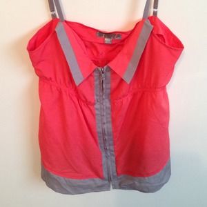 ❌BUNDLED❌Coral Tank with Zipper