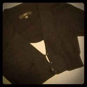 Mossimo black 3/4 length shrug