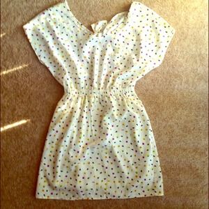❌SOLD❌ F21 Cream Cut-out Dress