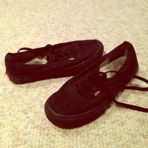 Black Vans