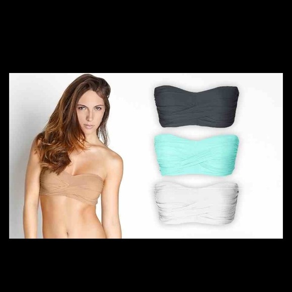White mesh bandeau! Brand new!